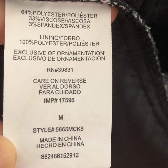 XOXO gray blazer size M - Picture 7 of 8